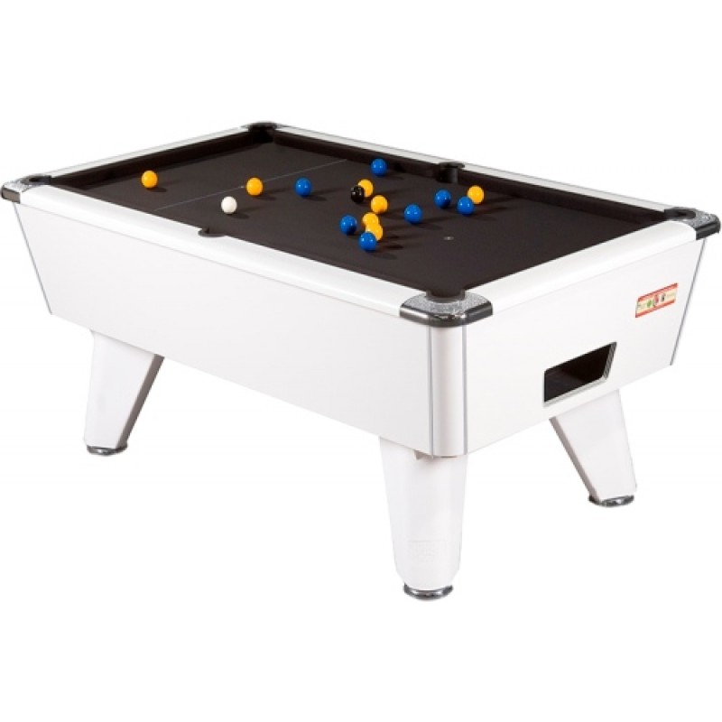 Supreme Winner Pool Table White